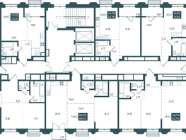 Продается 1-комнатная квартира ЖК Бродский, 1-я очередь, 41.82  м², 9306740 рублей