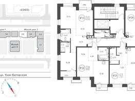 Продается 2-комнатная квартира ЖК СОЮЗ PRIORITY, дом 2, 61.48  м², 12116020 рублей