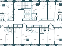 Продается 2-комнатная квартира ЖК Бродский, 1-я очередь, 66.8  м², 17517001 рублей