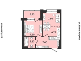 Продается 1-комнатная квартира ЖК Источник, дом 5, 37.35  м², 6417104 рублей