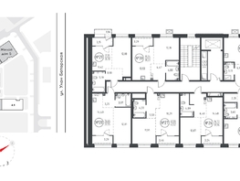 Продается 2-комнатная квартира ЖК СОЮЗ PRIORITY, дом 4, 66.7  м², 13356350 рублей