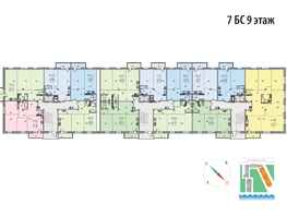 Продается 2-комнатная квартира ЖК SunCity (Сан Сити), дом 7, 59.75  м², 12301250 рублей