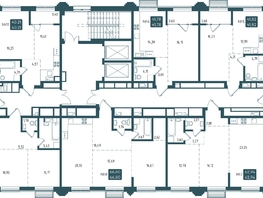 Продается 4-комнатная квартира ЖК Бродский, 1-я очередь, 114.64  м², 21915720 рублей