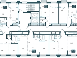 Продается 4-комнатная квартира ЖК Бродский, 1-я очередь, 114.64  м², 22259640 рублей