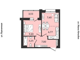 Продается 1-комнатная квартира ЖК Источник, дом 5, 37.35  м², 6499274 рублей