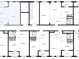 Продается 2-комнатная квартира ЖК Юго-Западный, дом 17, 60.56 м², 7671000 рублей