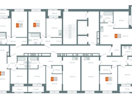 Продается 3-комнатная квартира ЖК Автор, дом 1, 69.16  м², 10172200 рублей