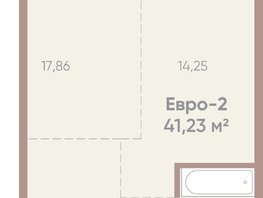Продается 1-комнатная квартира ЖК Новые горизонты на Советской, д 1, 41.23 м², 6900000 рублей