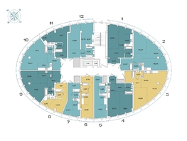Продается 1-комнатная квартира ЖК Звезды, дом 3, 52.34  м&sup2;, 14762000 рублей