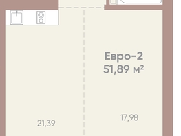 Продается 1-комнатная квартира ЖК Новые горизонты на Советской, д 1, 51.89 м², 8000000 рублей