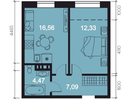 Продается 2-комнатная квартира ЖК RIVERANG (РиверАнг), 43.4 м², 9690308 рублей