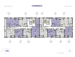 Продается 2-комнатная квартира ЖК Zenith (Зенит), 3 этап, 59.23 м², 8647580 рублей