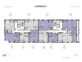 Продается 1-комнатная квартира ЖК Zenith (Зенит), 3 этап, 45 м², 6840000 рублей