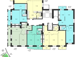 Продается 1-комнатная квартира ЖК Новые кварталы, дом 1, 48.74 м², 5471000 рублей