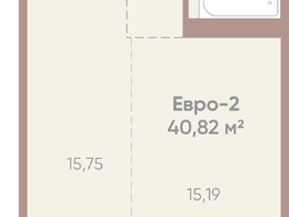 Продается 1-комнатная квартира ЖК Новые горизонты на Советской, д 1, 40.82  м², 7600000 рублей