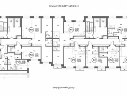 Продается 2-комнатная квартира ЖК СОЮЗ ПРИОРИТИ МАХ, д. 4, 59.66  м&sup2;, 12000000 рублей
