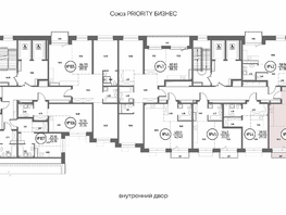 Продается 2-комнатная квартира ЖК СОЮЗ ПРИОРИТИ МАХ, д. 4, 55.1 м², 10580000 рублей