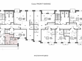Продается 1-комнатная квартира ЖК СОЮЗ ПРИОРИТИ МАХ, д. 4, 25.18 м², 6246000 рублей