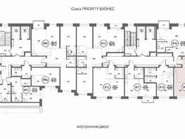 Продается 2-комнатная квартира ЖК СОЮЗ ПРИОРИТИ МАХ, д. 4, 53.37  м², 9990000 рублей