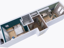 Продается 2-комнатная квартира ЖК Юго-Западный, дом 17, 50.45 м², 6686210 рублей