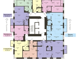Продается 1-комнатная квартира ЖК Новые Горизонты на Пушкина, б/с 5, 44.2  м², 8700000 рублей