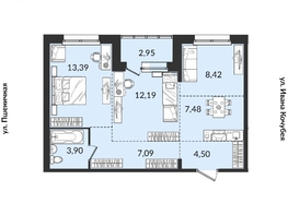 Продается 3-комнатная квартира ЖК Источник, дом 1, 63.83 м², 8600722 рублей