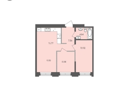 Продается 2-комнатная квартира ЖК Автограф, 58.83  м², 10412086 рублей