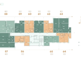 Продается 3-комнатная квартира ЖК Фамилия, дом 2, 87.62  м&sup2;, 14019200 рублей