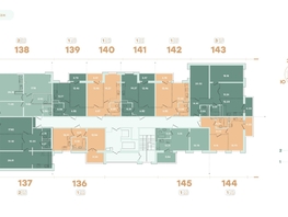 Продается 2-комнатная квартира ЖК Фамилия, дом 1, 79.91  м&sup2;, 15182900 рублей