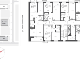 Продается 2-комнатная квартира ЖК СОЮЗ Приорити, дом 2, 60.56  м&sup2;, 15625474 рублей