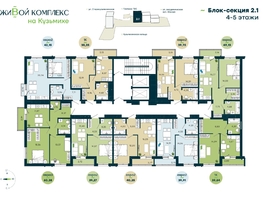 Продается 1-комнатная квартира  ЖиВой комплекс на Кузьмихе, 39.64  м&sup2;, 7600000 рублей