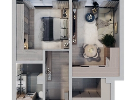 Продается 2-комнатная квартира ЖК Стрижи Сити, блок-секции 6,7, 45.4  м&sup2;, 10124200 рублей