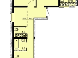 Продается 3-комнатная квартира ЖК Мега, дом 3, 77.74  м&sup2;, 8174400 рублей