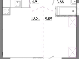 Продается 1-комнатная квартира ЖК Первый Ленинский квартал, Дом 6, 34.78  м&sup2;, 5182220 рублей