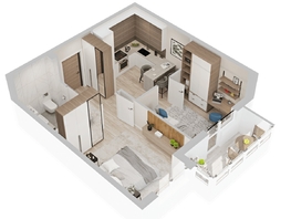 Продается 1-комнатная квартира  ЖиВой комплекс на Кузьмихе, 44.61  м&sup2;, 7150000 рублей