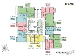 Продается 1-комнатная квартира ЖК Планета, корпус 2, 35.6  м², 5268800 рублей