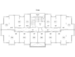 Продается 1-комнатная квартира ЖК Сити-парк, дом 9, 40.7  м², 4904350 рублей