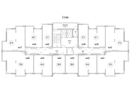 Продается 2-комнатная квартира ЖК Сити-парк, дом 9, 57  м², 6754500 рублей