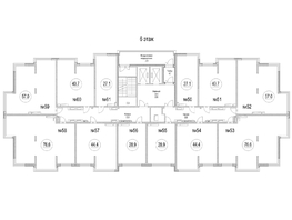 Продается 3-комнатная квартира ЖК Сити-парк, дом 5, 76.6  м², 8996670 рублей