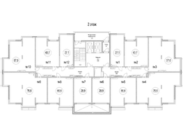 Продается 1-комнатная квартира ЖК Сити-парк, дом 9, 40.7 м², 4985750 рублей