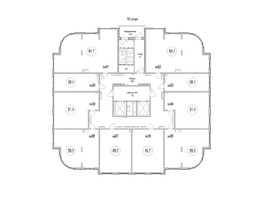 Продается 3-комнатная квартира ЖК Панорама, (Октябрьский, 32а к.1), 84.7 м², 12671120 рублей