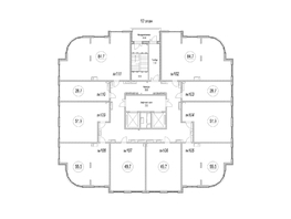 Продается 1-комнатная квартира ЖК Панорама, (Октябрьский, 32а к.1), 49.7  м², 7681135 рублей