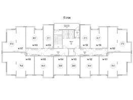 Продается 3-комнатная квартира ЖК Сити-парк, дом 9, 76.6 м², 9536700 рублей