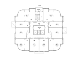 Продается 1-комнатная квартира ЖК Панорама, (Октябрьский, 32а к.2), 49.7 м², 7534520 рублей