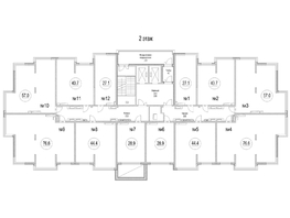 Продается 3-комнатная квартира ЖК Сити-парк, дом 5, 76.6  м&sup2;, 9789480 рублей