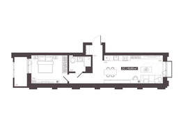 Продается 2-комнатная квартира  Жилой квартал «Моне», 49.89  м², 8506245 рублей