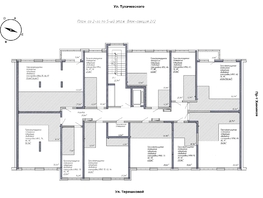 Продается 2-комнатная квартира ЖК Уютный квартал, дом 2, 53  м&sup2;, 8321000 рублей