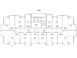 Продается 2-комнатная квартира ЖК Новоильинка, 1 этап, 57  м&sup2;, 8493000 рублей
