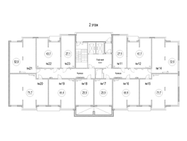 Продается 1-комнатная квартира ЖК Новоильинка, 2 этап, 40.7  м&sup2;, 6043950 рублей