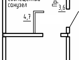 Продается 1-комнатная квартира ЖК Самоцветы, Бирюза дом 2, 41.9 м², 4350000 рублей